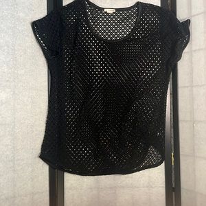 black mesh cover over
